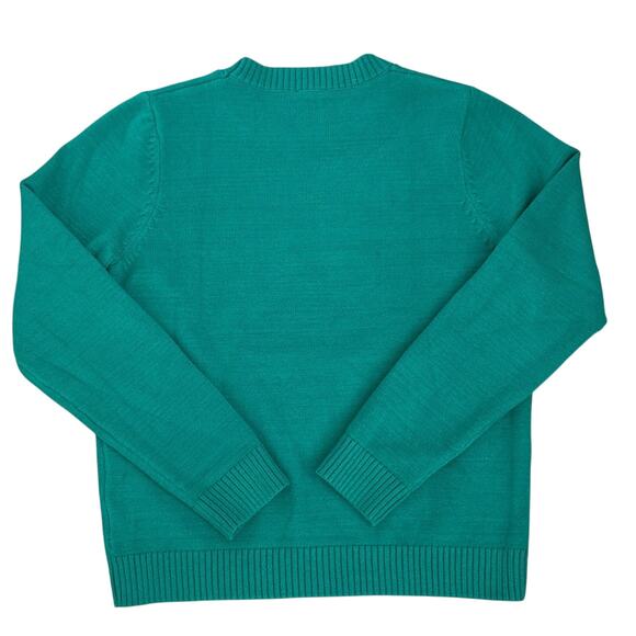 Feeling Lucky St Patrick's Day Sweater Green and Gold Size XL - Picture 4 of 6